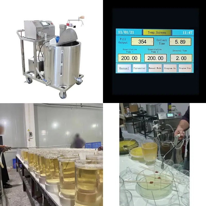 Candle Making Gel Wax - 2026 CE Máquina DIY para Fabricação