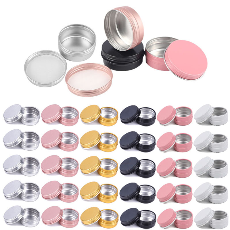 Tin Container Lid - 10 pçs 5g 10g 15g 20g