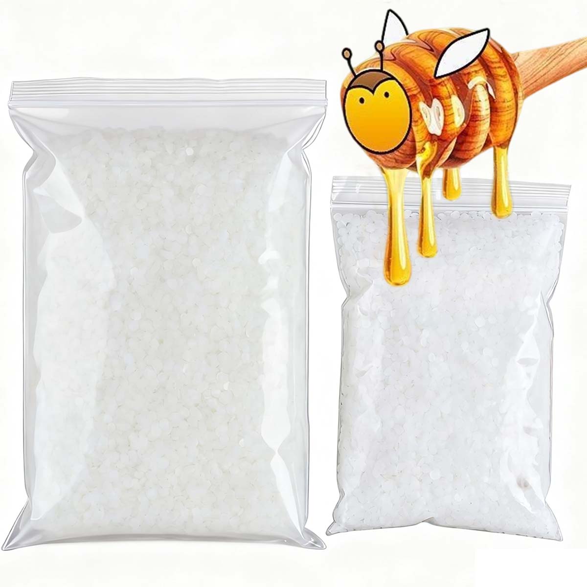 Candle Making Wax Melter - 200g-1000g cera de abelha branca puro