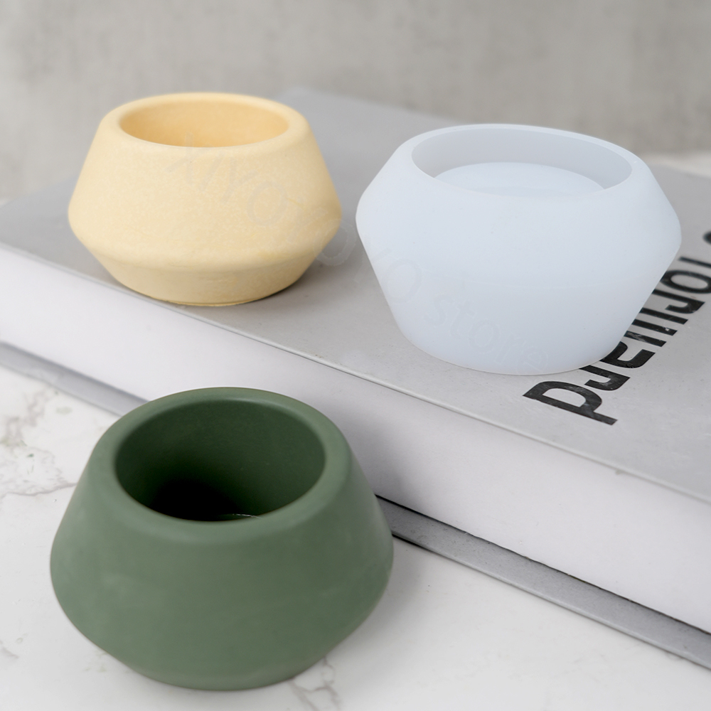 Kraft Box Candle - Caixa De Armazenamento De Tigela Redonda