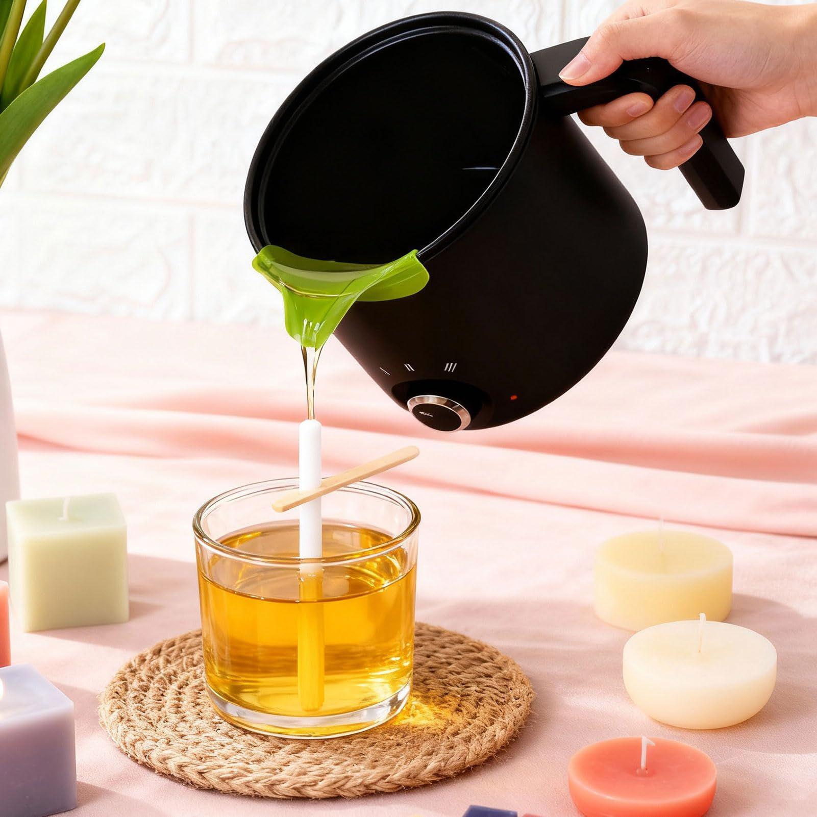 Candle Making Machine - Derretedor de Cera Elétrico 1.5L, Jarra