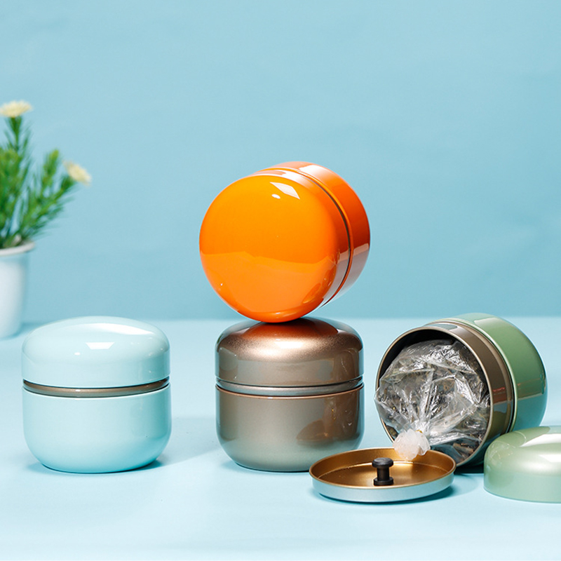 Lata de armazenamento de chá d - Tin Container Lid avaliação e preço