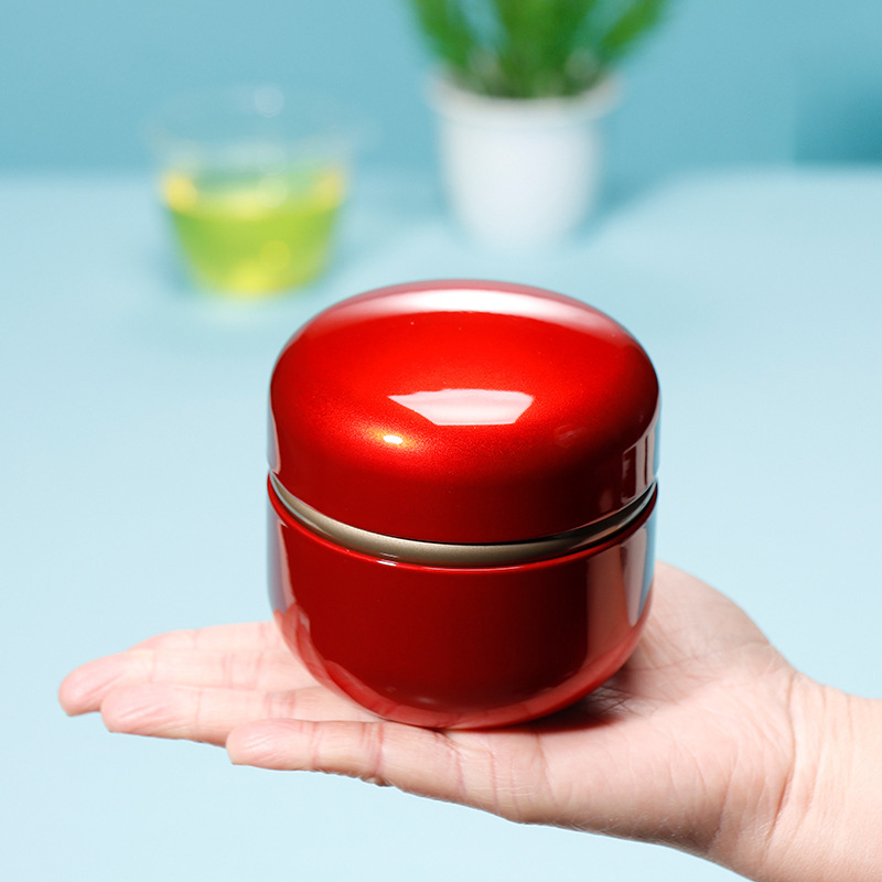 Lata de armazenamento de chá d - Tin Container Lid avaliação e preço