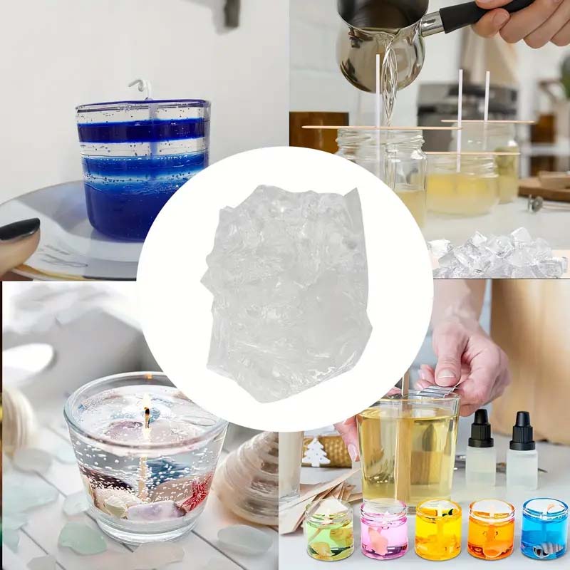 50g/100g/200g Cera gelatinosa  - Candle Making Gel Wax avaliação e preço