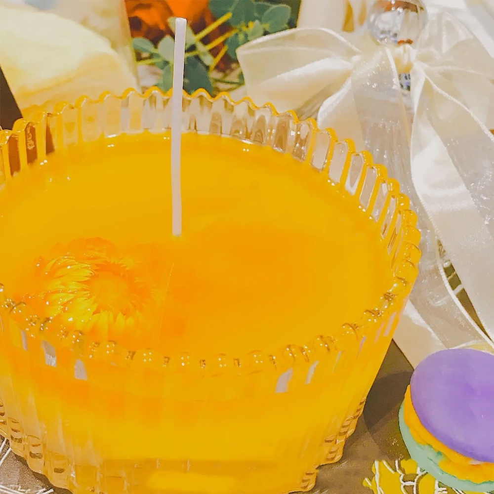 200g amarelo claro gel geléia  - Candle Making Gel Wax avaliação e preço