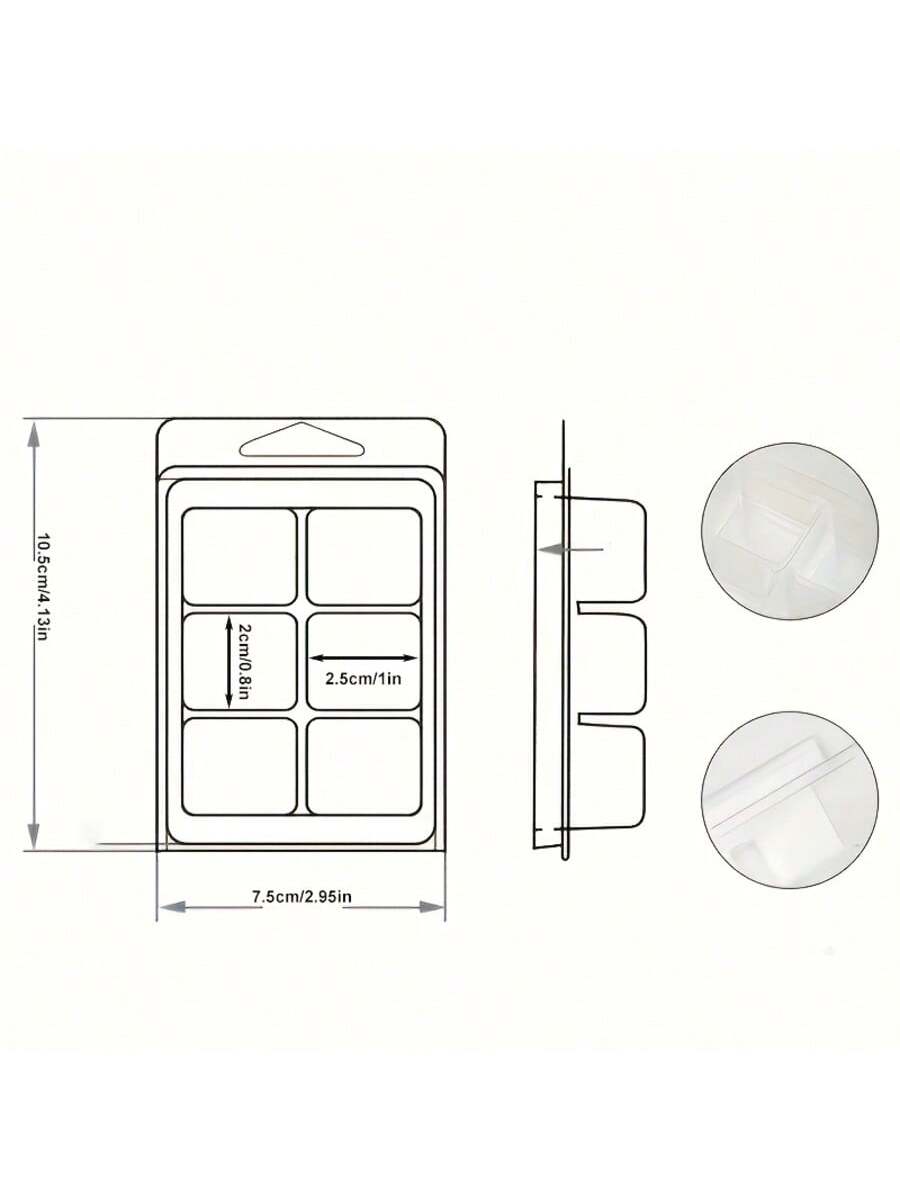 Bandeja retangular de molde de - Candle Making Gel Wax avaliação e preço