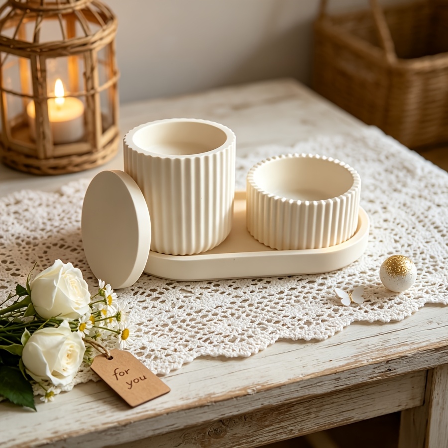 Conjunto de moldes de silicone - Kraft Box Candle avaliação e preço