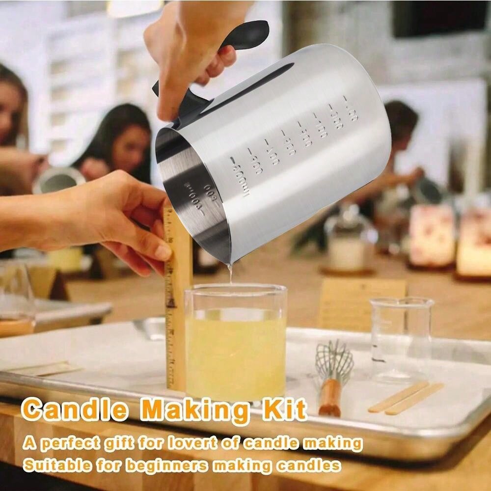 Pote de derramamento de vela c - Candle Making Machine avaliação e preço