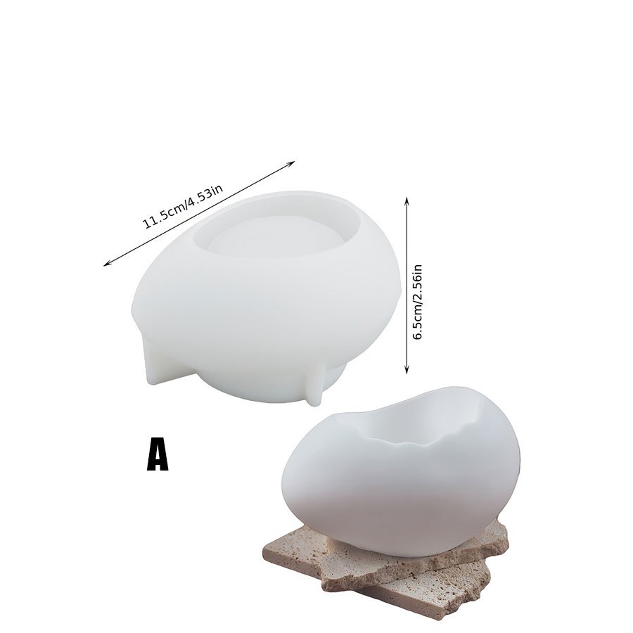 [Moldro de resina] Molde de ov - Candle Making Moulds avaliação e preço