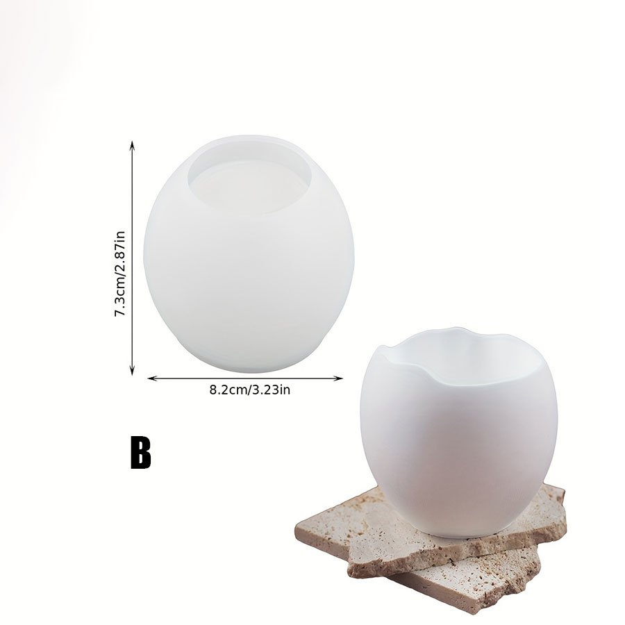 [Moldro de resina] Molde de ov - Candle Making Moulds avaliação e preço