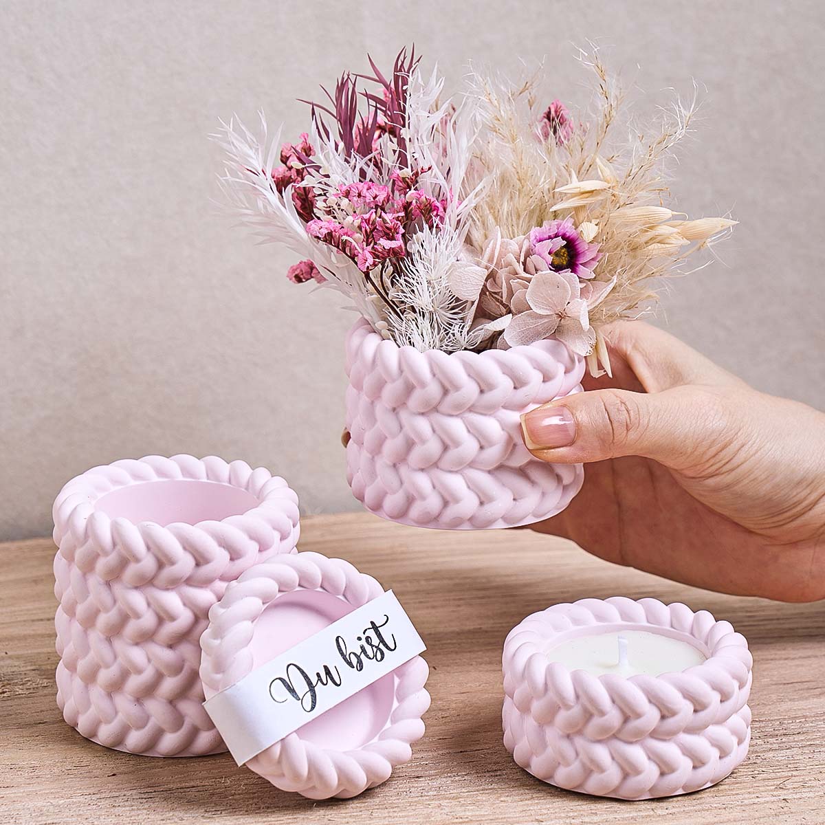 Molde de silicone para jarra d - Kraft Box Candle avaliação e preço