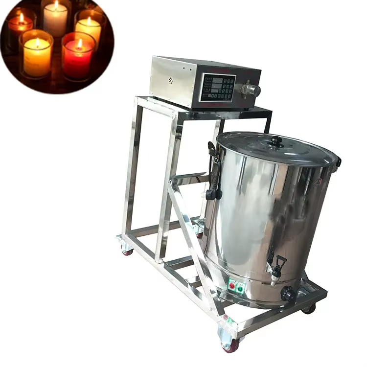 Máquina Semiautomática Pneumát - Candle Making Machine avaliação e preço