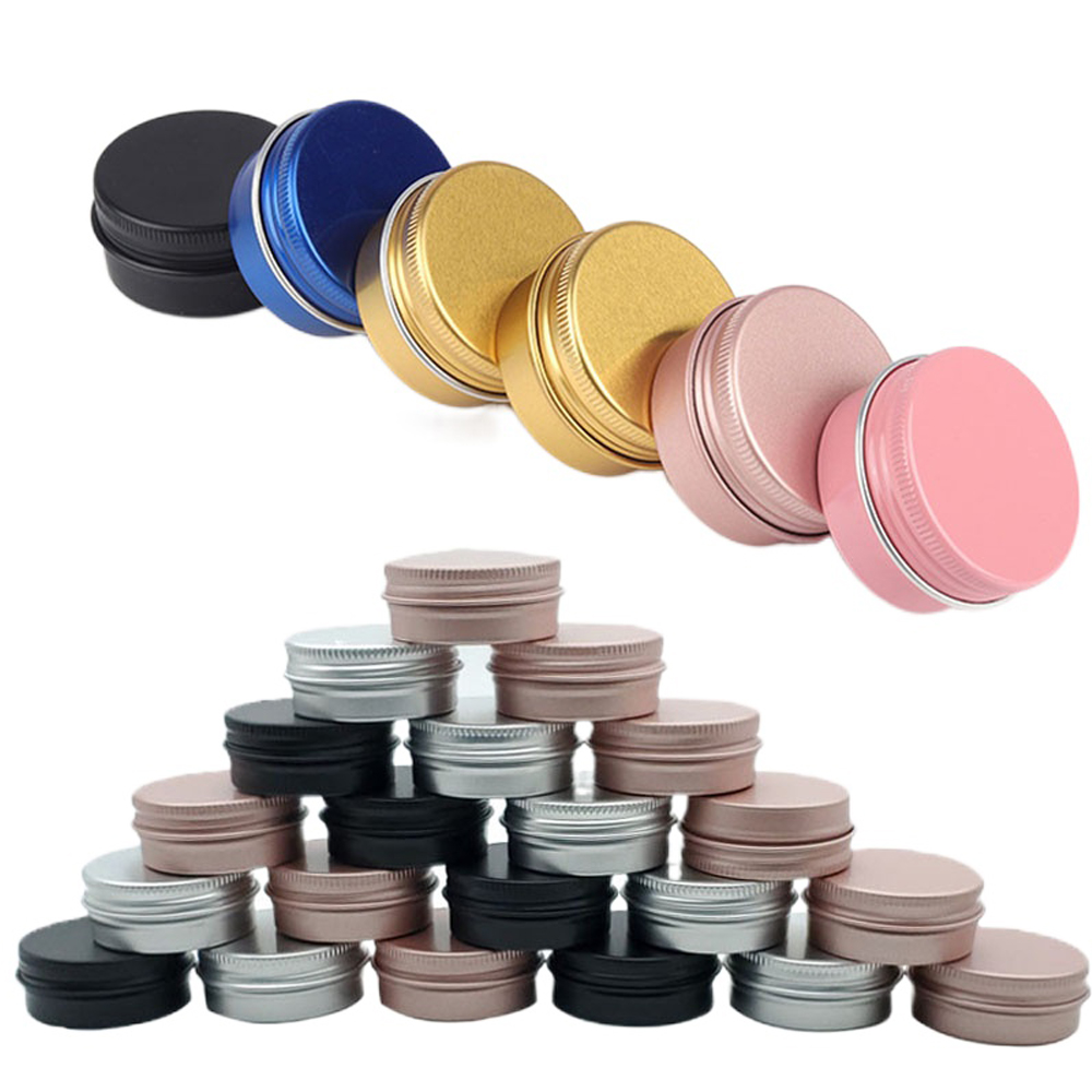 10 pçs 5g 10g 15g 20g 30g 50g  - Tin Container Lid avaliação e preço