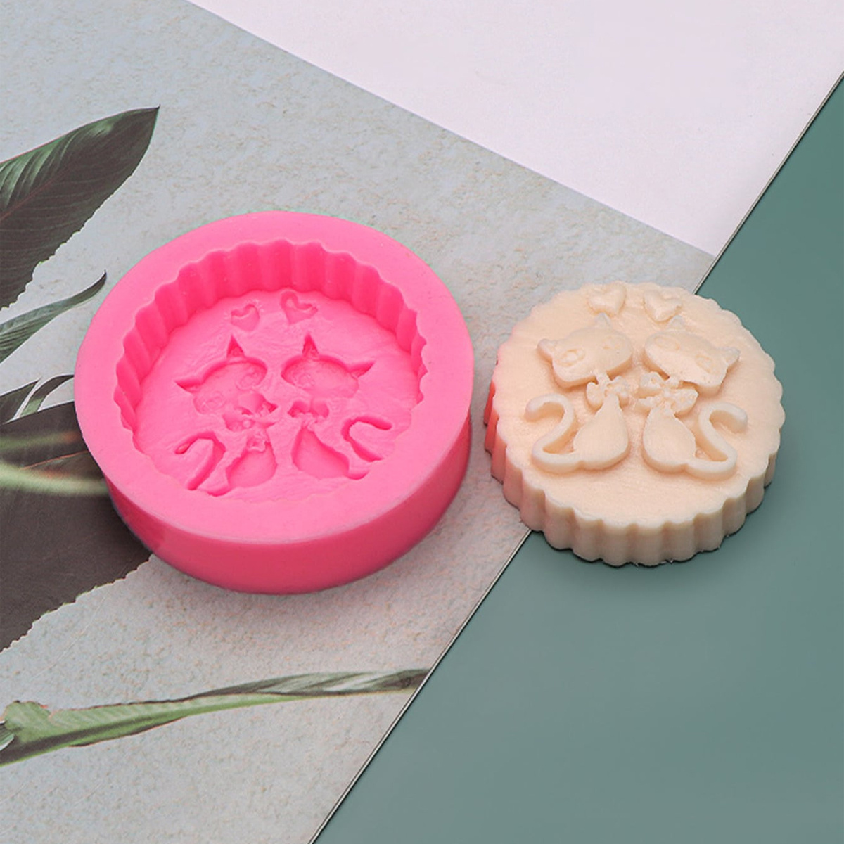 Molde de Silicone de Gato de 1 - Candle Making Wax Melter avaliação e preço