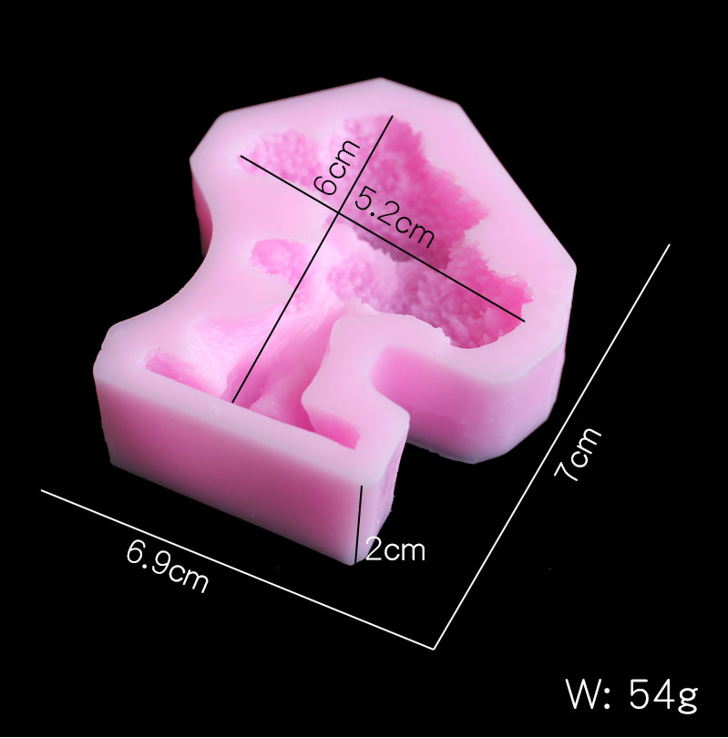 Pinheiro Sílica Gel Mold, DIY  - Candle Making Moulds avaliação e preço