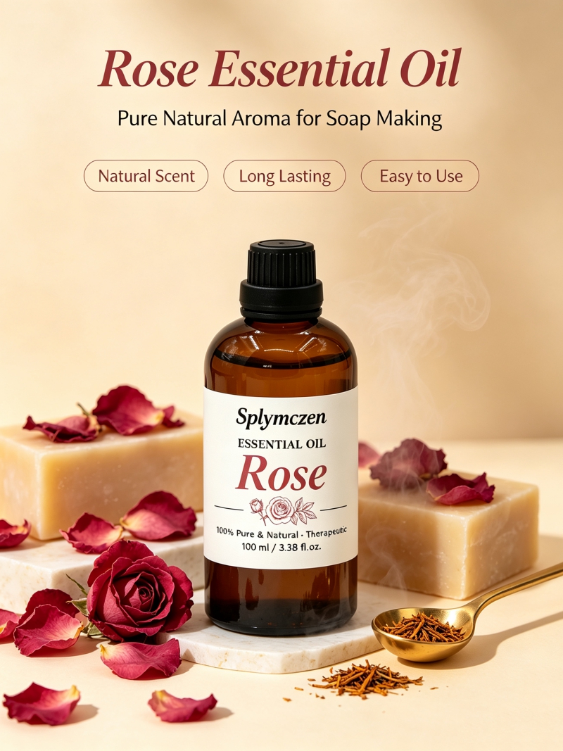 Óleo de fragrância de rosa Spl - Candle Making Essentials avaliação e preço