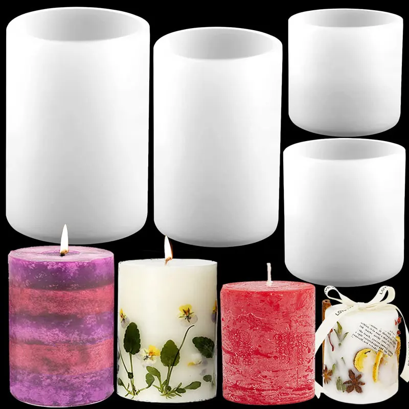 Moldes de vela de silicone cil - Candle Making Wax Melter avaliação e preço