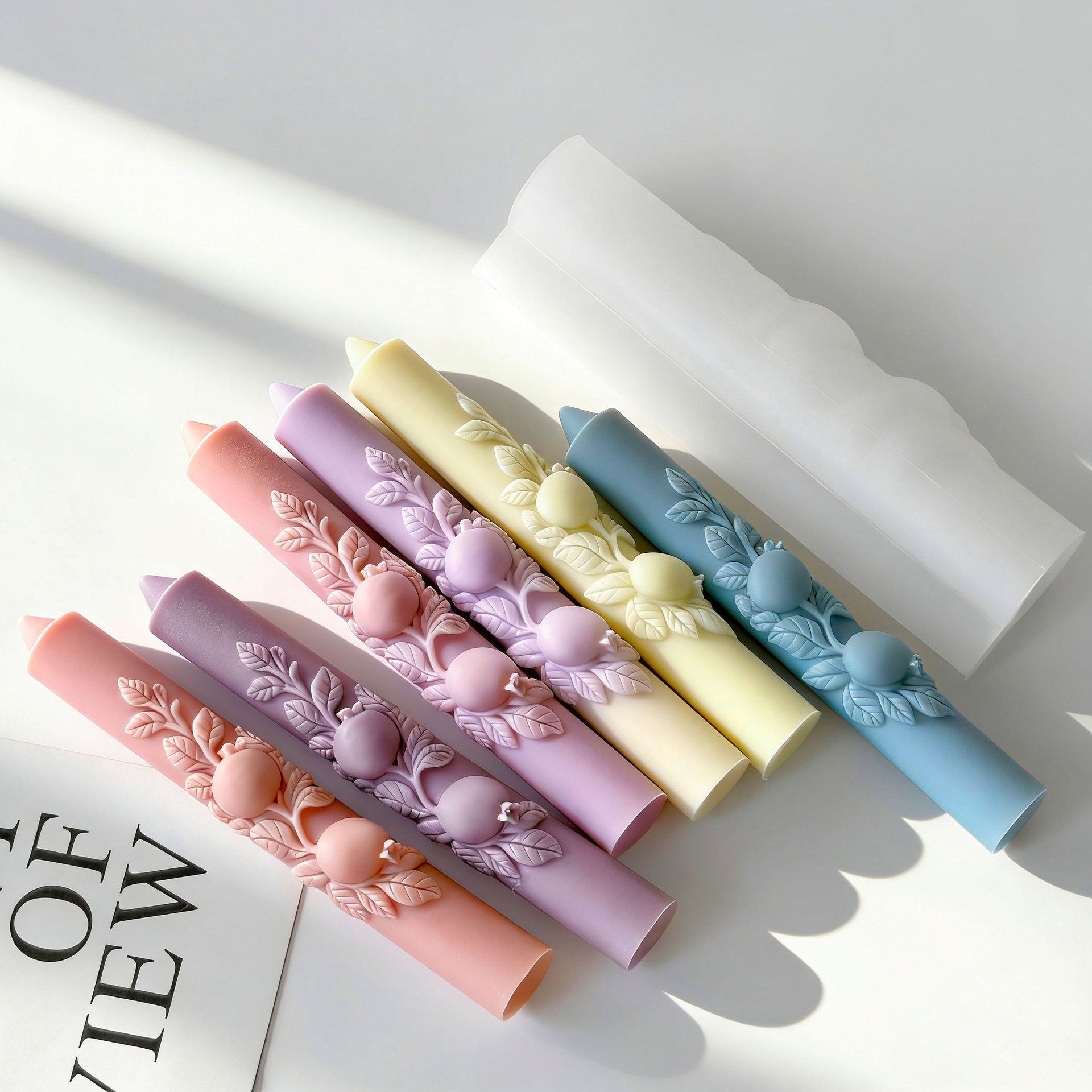 Diy romã alívio haste longa mo - Candle Making Video avaliação e preço