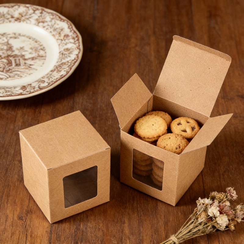 Caixas de Papel Kraft Marrom c - Kraft Box Candle avaliação e preço
