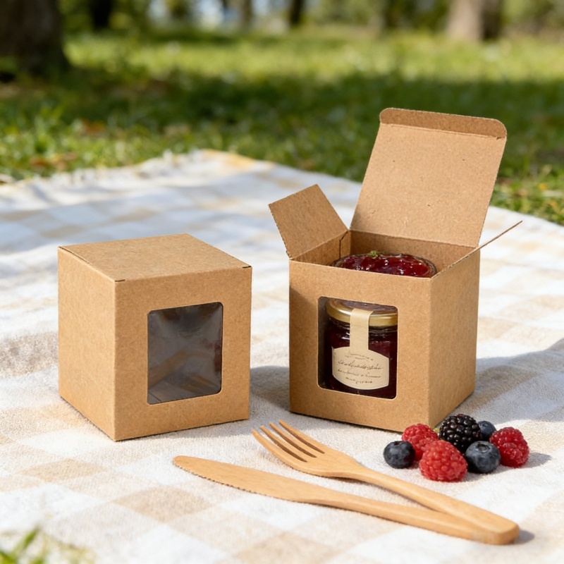 Caixas de Papel Kraft Marrom c - Kraft Box Candle avaliação e preço